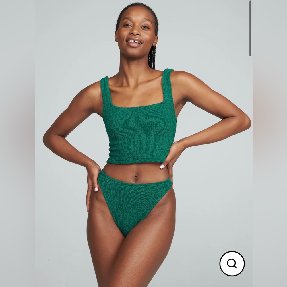 Youswim womens tankini set. Forest green